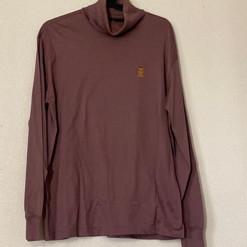Ralph Lauren women’s cotton turtleneck - Mauve - size Medium